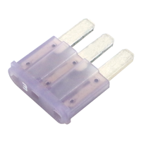 Portafusibles Mega Midi Combinado de Cerámica para Automóviles, Fusible Térmico para Automóviles Rm10, Caja de Fusibles Automotrices 3A 0337003.PX2S 32V, Fusible de Cuchilla 337 Micro3