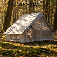 Tentes de camping en gros, approvisionnement en vrac, kaki, Oxford, imperméables, pour voyages, jardin, plage, OEM
