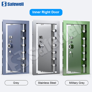 Safewell Heavy Duty Anti-Theft <b>Security</b> Stainless Steel Decorative Five Prong Locking System Bank Vault Doors for Safe Room - Product Image 2
