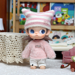 Zsiga 8/10 Scale <b>Doll</b> Warm Sweater And Hat Set For 20cm Posable <b>Doll</b> Clothes Accessory Unisex Youth Wear - Product Image 4