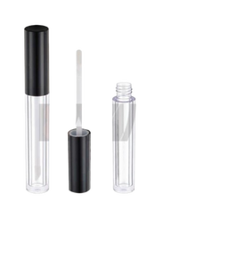 Botella de Brillo Labial Vacía de PETG de 3.0 ml de la Mejor Calidad con Pincel de Silicona en Forma de Corazón y Tapa, Tubos de Brillo Labial Nuevos y Exclusivos - Product Image 1