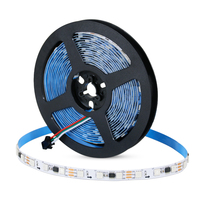 Bande LED numérique RVB adressable 12V 60 LED/m WS2811 5050 RVB, fabricant de bandes LED RVB