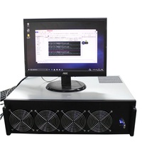 Harga pabrik 8 GPU 12 casing Server komputer GPU dengan Motherboard dan catu daya