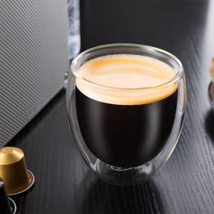 كوب زجاجي منزلي من CnGlass صديق للبيئة، كوب شاي بجدار مزدوج، كوب شرب من زجاج البوروسيليكات، كوب قهوة بدون مقبض - Product Image 3