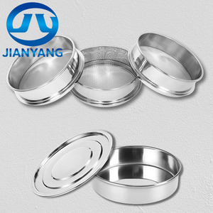 Bền thực phẩm Lớp <span class=keywords><strong>5</strong></span> 40 45 60 250 500 1000 Micron thép không gỉ lưới sàng tiêu chuẩn kiểm tra sifter - Product Image 4