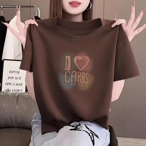 ZZH YF2245 2026 Summer New Short Sleeved Silk/Cotton Breathable Women's Loose Versatile Casual T-<b>Shirt</b> - Product Image 6