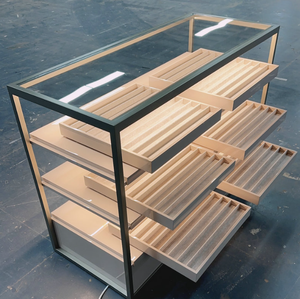 Vetrine Espositive Moderne in Vetro <span class=keywords><strong>per</strong></span> Negozi, Boutique, <span class=keywords><strong>Arredamento</strong></span> Casa e Gioiellerie - Product Image 6