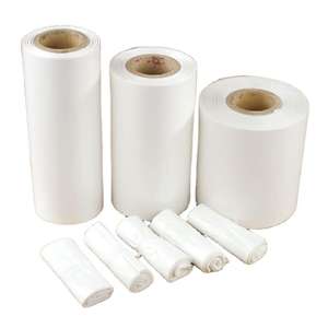 กระเป๋าถือพลาสติก HDPE LDPE ด้านข้างถุงผ้าพิมพ์โลโก้ตามสั่งเป็นมิตรต่อสิ่งแวดล้อมใหม่ - Product Image 6