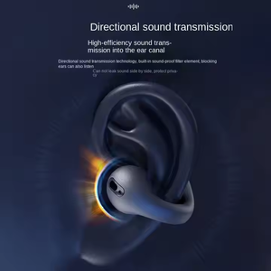 Auriculares Inalámbricos TWS de Conducción Ósea con Reducción de Ruido, Manos Libres, para Gimnasio, Correr, Deportes, BT - Product Image 5