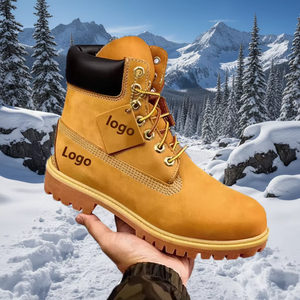 Botas de Invierno 2025 de Alta Calidad, Antideslizantes, Casuales, Cálidas, de Cuero, Impermeables, para Hombre - Product Image 1