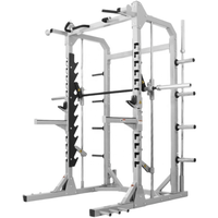 Équipement de musculation pour la gym : Machine à squats à levier, Cage de puissance multifonctionnelle, Demi-rack à squats