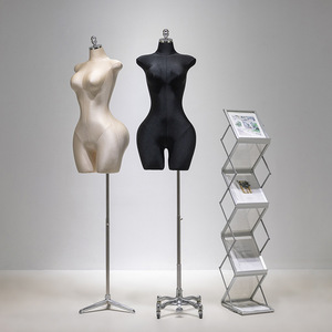 <span class=keywords><strong>Mannequin</strong></span> de corps féminin en plastique de <span class=keywords><strong>grande</strong></span> taille européen-américain, sans tête, en position debout, pour présentoir de vitrine - Product Image 3
