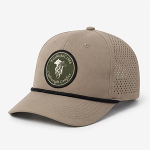 Gorra de Béisbol Curva de 6 Paneles, Premium, 100% Poliéster Nylon, con Parche de PVC Personalizado, Ajustable, Deportiva, para Exteriores, a la Moda - Product Image 1