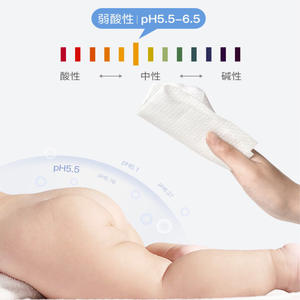 Lingettes humides pour bébé Lianhua Yin, 60 pièces, grand format, pour le nettoyage et les soins de la peau, usage enfant - Product Image 4