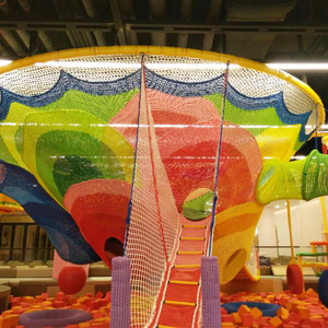 เชือกถักสีรุ้งสำหรับเด็กอุปกรณ์สนามเด็กเล่นอุปกรณ์สำหรับเด็กปีนและเล่น - Product Image 1