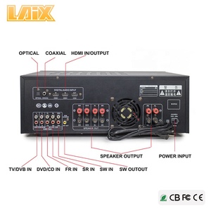 Amply Hifi Laix Lx-809 <span class=keywords><strong>5.1</strong></span>, Mạch khuếch đại chuyên nghiệp cho guitar, âm thanh, thanh âm thanh, thiết bị, bàn điều khiển, amply <span class=keywords><strong>5.1</strong></span> - Product Image 6