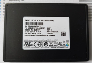 MZILG1T9HCJR-00A07 PM1653 Enterprise SAS SSD 1.92TB ขนาด 2.5 นิ้ว ความเร็ว 24Gb/s สำหรับใช้งานกับเซิร์ฟเวอร์และเดสก์ท็อป - Product Image 1