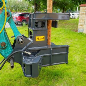 Maquinaria Forestal Xuvol, Máquinas Cortadoras de Árboles Max. Cabezal Cortador de Madera de 40 cm para Excavadora de 10-15 Toneladas, Accesorio para Cortar Árboles - Product Image 5