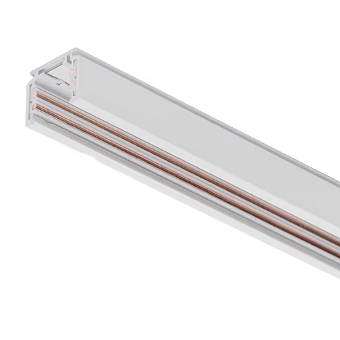 Ultra-Thin 48V Magnetic LED Light Track Modern Indoor Ceiling  Magnet Rail System with Aluminum Lamp Body