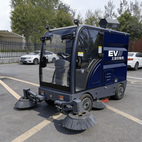 Nouvelle balayeuse industrielle électrique autoportée haute performance X7 pour toitures, autopropulsée, 48V, avec brosses de nettoyage, pour usage extérieur, 21002/h