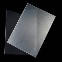 Azulejos de techo transparente PS LED transparente Perspex Panel de luz difusa impermeable ignífugo termoformado hojas de plástico corte personalizado
