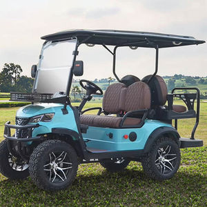 Nouveau modèle 2 + 2 voiturette de <span class=keywords><strong>golf</strong></span> électrique populaire confortable club pliant voiture touristique avec 4 sièges pour la chasse Buggy & Road <span class=keywords><strong>Golf</strong></span> - Product Image 3