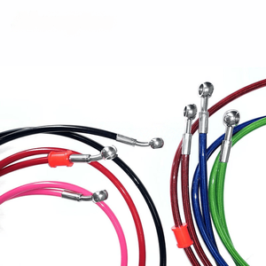 Roestvrijstalen Gevlochten Auto Rem Slangen Hydraulische Slangen Hoge Kwaliteit Motorfiets Auto Stalen Rem Koppelingslijn - Product Image 1