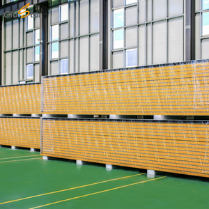 Pannello <span class=keywords><strong>Sandwich</strong></span> in Lana di Roccia a Doppio Strato da 100mm con PU, Ignifugo e ad Alta Capacità di Carico, per Rivestimenti di Magazzini - Product Image 6