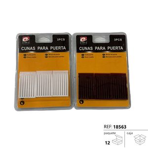 Cunas Para Puerta 3Pcs White And Brown Door Cradle For Doors - Product Image 3