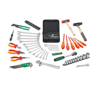 Juego de Herramientas Manuales Stahlwille Big Basic Move, Juego de Herramientas Eléctricas Clásicas para el Hogar de 87 Piezas con Estuche Rígido, Garantía OEM de 3 Años