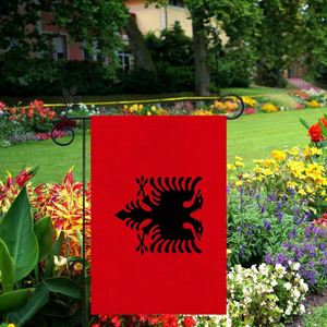 ธงสวนแอลเบเนียราคาส่งถูก ขนาด 12x18 นิ้ว ธงตกแต่งสวนสำหรับตกแต่งภายนอก - Product Image 3