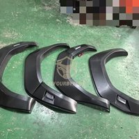 Kit de conversion pour pick-up, grandes extensions d'ailes noires en ABS avec éclairage LED pour Hilux Travo 2026
