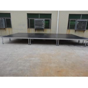 Scène mobile légère et robuste pour mariage, scène modulaire en aluminium - Product Image 5