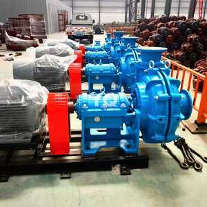 Pompe centrifuge horizontale industrielle pour boues lourdes, pompe à boue résistante à l'usure de 6 pouces pour dragage de rivière - Product Image 3