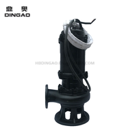 Pompe à eaux usées submersible DINGAO 5HP pour système d'évacuation des eaux usées des bâtiments commerciaux, avec impeller en acier inoxydable