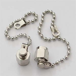 for Female Dust Cap with Aluminum Housing and Copper Contacts IP44 for Clapboard Connector and Chain Use - Product Image 2