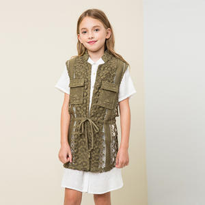 Produits les plus vendus 2017 : Vestes sans manches ajourées pour filles, importées de Chine - Product Image 1