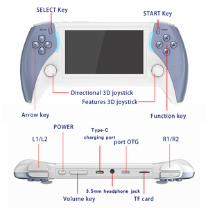L Project X Pro Console de Jeu Portable Mise à Jour Écran IPS 4.3 Pouces 3200 MAh 64 Go pour <span class=keywords><strong>PSP</strong></span>/N64 - Product Image 6