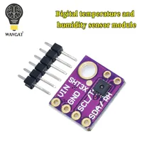 Module de capteur numérique de température et d'humidité GY-SHT31-D I2C haute précision 2.15V-5.5V pour station météo HVAC