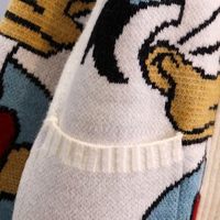 Pull tricoté jacquard chaud et tendance pour homme, style streetwear décontracté, hip-hop gothique, Harajuku, OEM & ODM