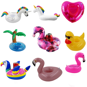 Portabicchieri gonfiabile portabicchieri galleggiante per piscina Bay Bathing Pool Toys for Party Bar sottobicchieri - Product Image 1