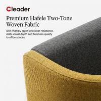 Cabine de bureau modulaire insonorisée à dossier haut pour la confidentialité professionnelle, avec canapé de direction et isolation acoustique