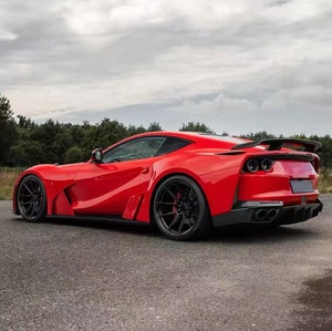 Pour Ferrari <span class=keywords><strong>812</strong></span> Kit de carrosserie en Fiber de carbone <span class=keywords><strong>812</strong></span> amélioré NT N-Largo Style pare-chocs avant et arrière Kit de carrosserie large - Product Image 6