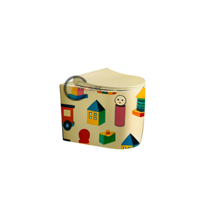 Toilette murale pour enfant, style minimaliste nordique, pour les chambres d'enfants des familles modernes - Product Image 2