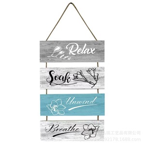 Factory wholesale cross-border new wooden <b>signs</b> for shops, <b>bars</b>, door <b>signs</b>, living room wall decorations, and hanging <b>signs</b>. - Product Image 5