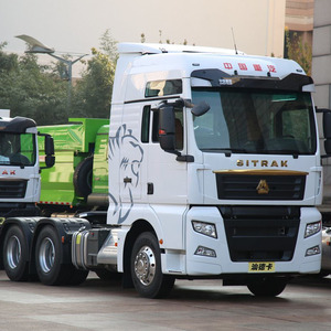 अच्छी गुणवत्ता में प्रयुक्त सिनोट्रक ho Tx 6x4 10 पहिया डीजल ट्रैक्टर ट्रक - Product Image 2