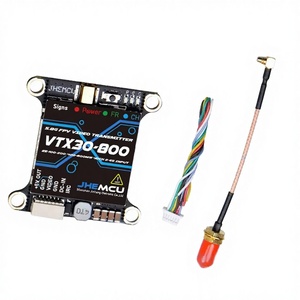 JHEMCU ACM0017 VTX Metálico 5.8G 40CH PitMode 25-800mW Ajustable 2-6S 30X30mm para Carreras FPV RC - Product Image 2