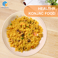 Moxiaoyu Vente en gros de riz konjac instantané à faible teneur en glucides pour perdre du poids Keto Vegan Aliment glucomannane Riz Shirataki sec