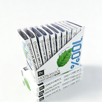 Chewing-gum sans sucre 100% Xylitol, adapté aux diabétiques, emballage blister 18g, marque privée