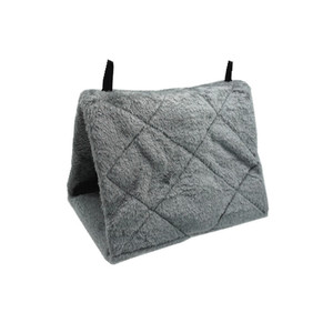 Jilong üçgen kuş yuva polar Bulbul Mynah kış kuş yuva küçük Pet sıcak pamuk kafes papağan kuş malzemeleri - Product Image 5